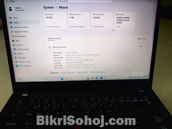 Leptop. Lenavo Thinkpad